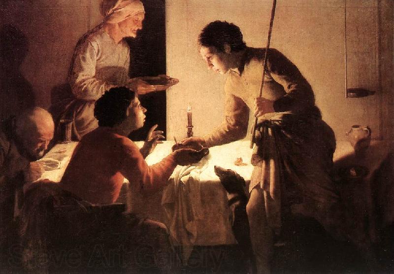 TERBRUGGHEN, Hendrick The Supper  et Spain oil painting art